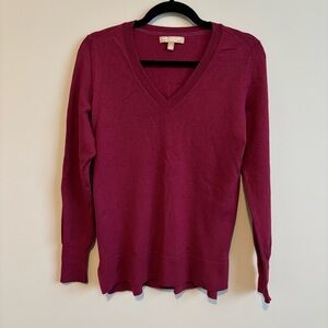 Banana Republic Sweater in Deep Pink